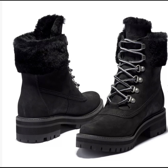 Timberland Courmayeur Valley 6in Shearling Boot 10 - Picture 2 of 16